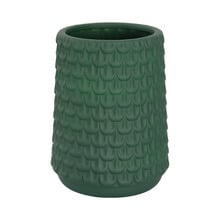 Dark Green Domani Ceramic Vase